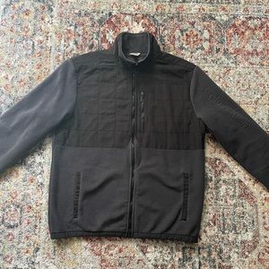 Calvin Klein Men’s L Black Lightweight Matte Bomber Jacket RN#36543